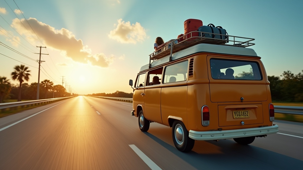 Family road trip Florida auto insurance