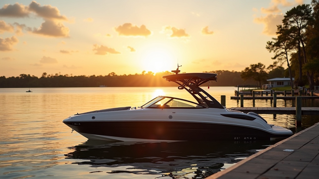 Watercraft at Florida dock boat insurance