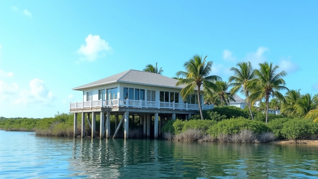 Elevated coastal home flood insurance Florida