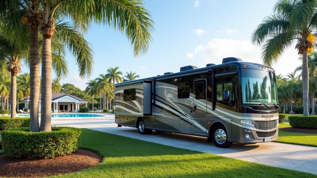 Fifth wheel RV at Florida resort insurance