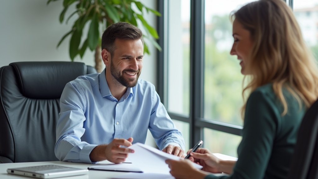 Short-term disability insurance policy review with agent in Florida