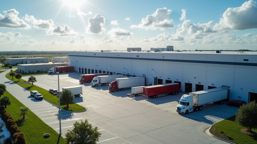 Florida distribution center trucking insurance