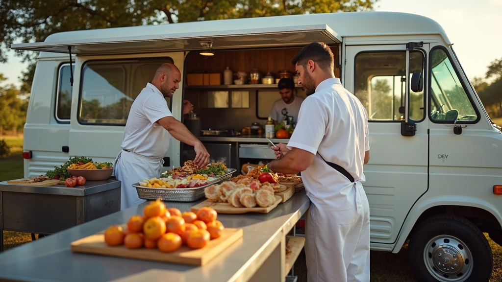 Catering van at Florida event insurance