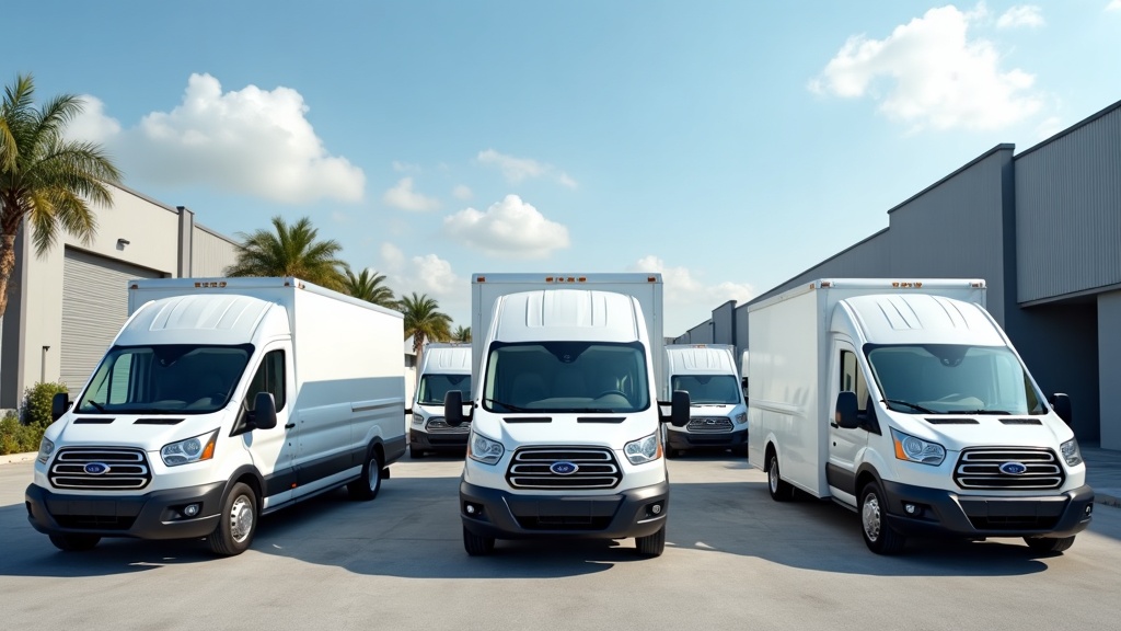 Fleet of service vans Florida company insurance