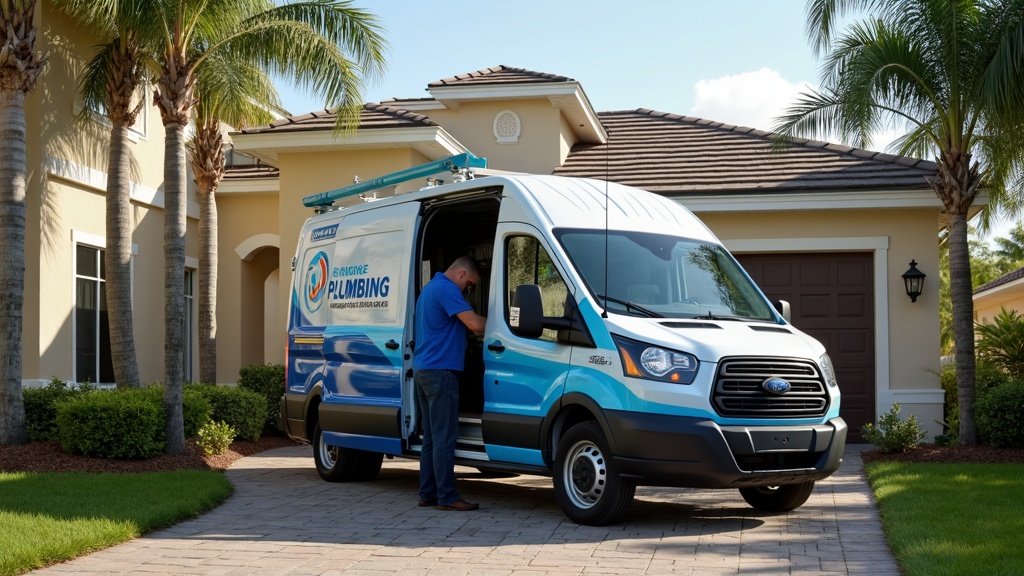 Plumbing service van Florida insurance